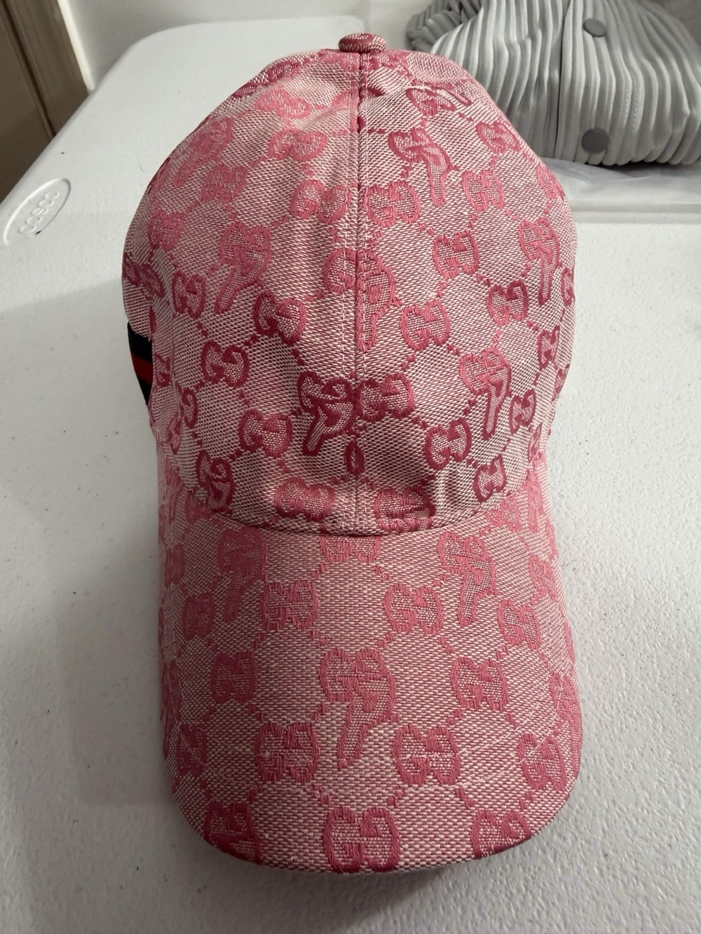 GUCCI X PALACE HAT PINK